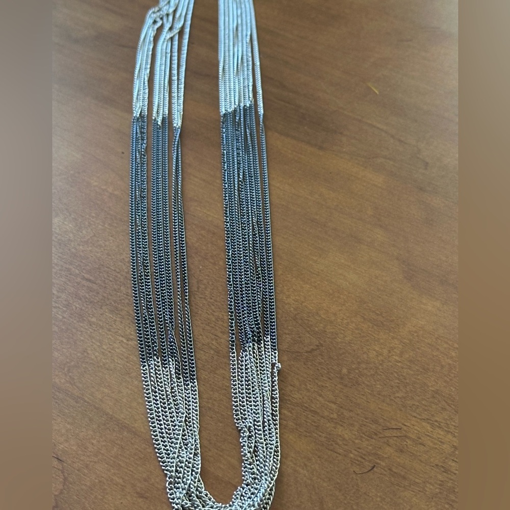 Long Multi-Chain Necklace